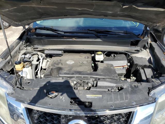 5N1AR2MMXEC730356 - 2014 NISSAN PATHFINDER S GRAY photo 12