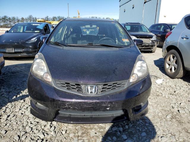 JHMGE8H59DC040563 - 2013 HONDA FIT SPORT PURPLE photo 5