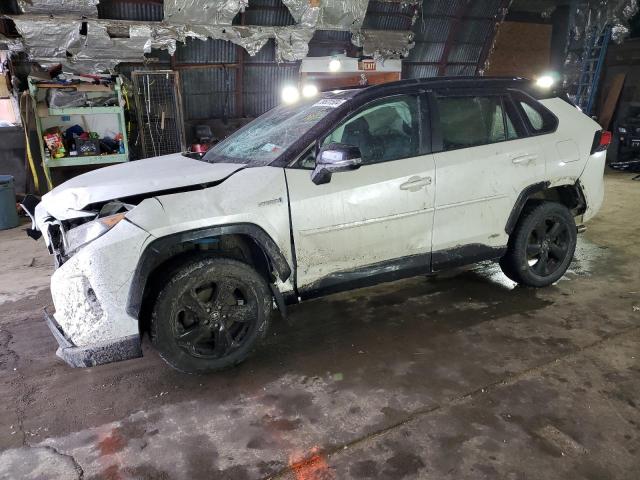 2T3EWRFV6KW039797 - 2019 TOYOTA RAV4 XSE WHITE photo 1