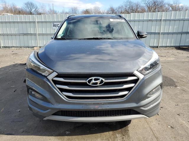 KM8J3CA26HU502184 - 2017 HYUNDAI TUCSON LIMITED GRAY photo 5