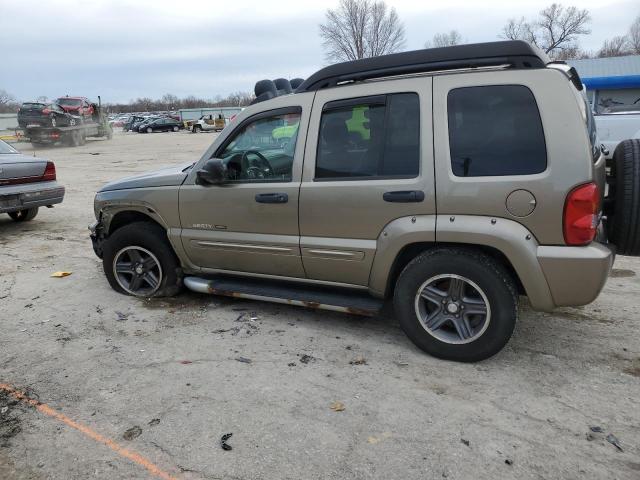 1J4GK38K03W579793 - 2003 JEEP LIBERTY RENEGADE TAN photo 2