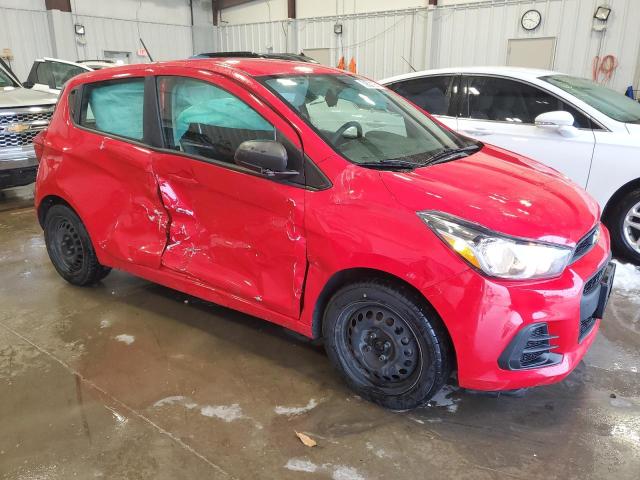 KL8CB6SA8GC613243 - 2016 CHEVROLET SPARK LS RED photo 4