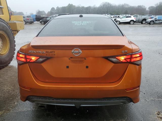 3N1AB8DV6NY302041 - 2022 NISSAN SENTRA SR ORANGE photo 6