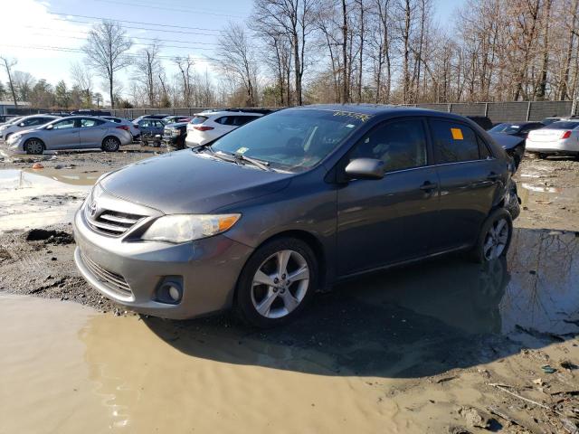 5YFBU4EE8DP093032 - 2013 TOYOTA COROLLA BASE GRAY photo 1