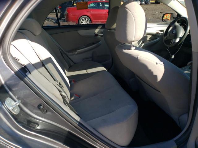 5YFBU4EE8DP093032 - 2013 TOYOTA COROLLA BASE GRAY photo 10