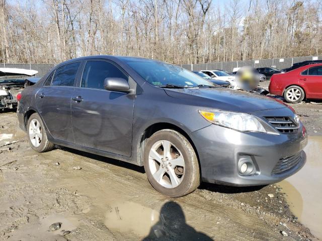 5YFBU4EE8DP093032 - 2013 TOYOTA COROLLA BASE GRAY photo 4