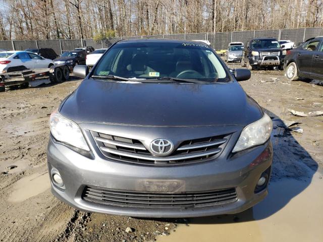 5YFBU4EE8DP093032 - 2013 TOYOTA COROLLA BASE GRAY photo 5