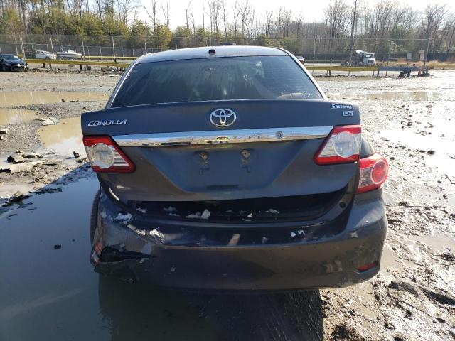 5YFBU4EE8DP093032 - 2013 TOYOTA COROLLA BASE GRAY photo 6