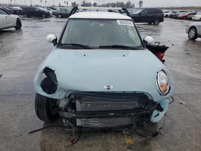 WMWSU3C53DT372150 - 2013 MINI COOPER BLUE photo 5