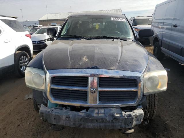 1D7HW48N66S599546 - 2006 DODGE DAKOTA QUAD SLT BLUE photo 5