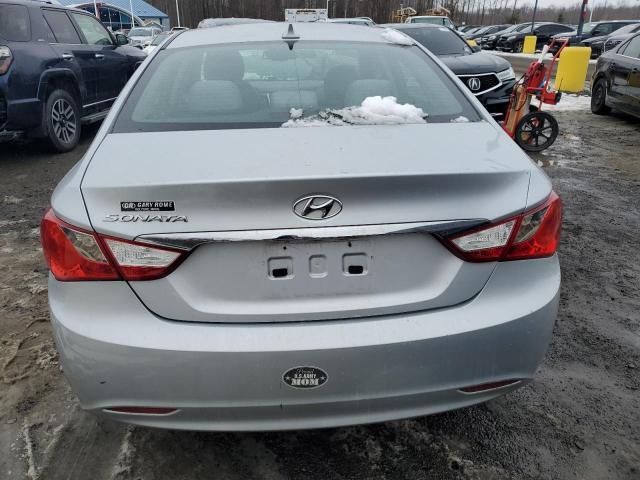 5NPEB4AC0CH490821 - 2012 HYUNDAI SONATA GLS SILVER photo 6