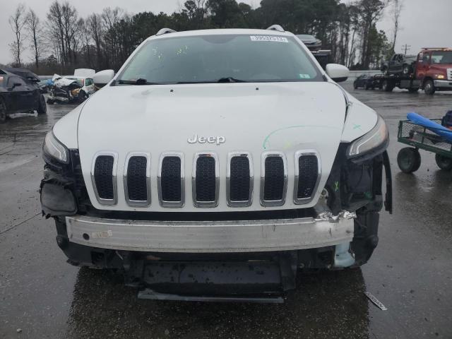 1C4PJMCB0FW744655 - 2015 JEEP CHEROKEE LATITUDE WHITE photo 5