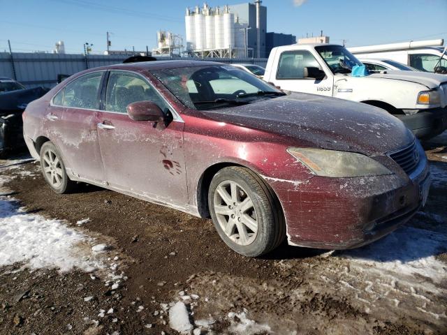 JTHBJ46G972075830 - 2007 LEXUS ES 350 MAROON photo 4