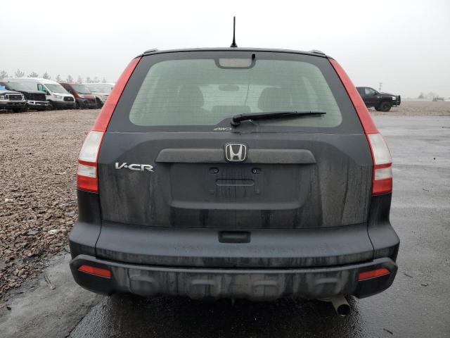 JHLRE48328C049731 - 2008 HONDA CR-V LX BLACK photo 6