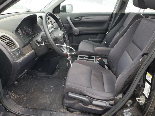 JHLRE48328C049731 - 2008 HONDA CR-V LX BLACK photo 7