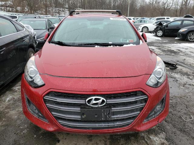 KMHD35LH5HU363336 - 2017 HYUNDAI ELANTRA GT RED photo 5