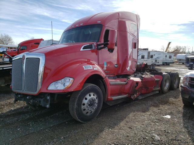 1XKYD49X6KJ254084 - 2019 KENWORTH CONSTRUCTI T680 RED photo 2