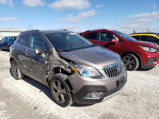 KL4CJBSB0DB093210 - 2013 BUICK ENCORE CONVENIENCE BROWN photo 4