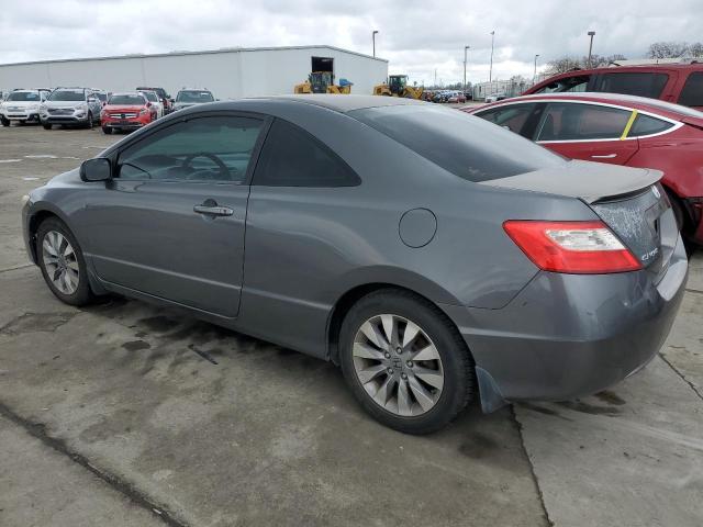 2HGFG12879H506711 - 2009 HONDA CIVIC EX GRAY photo 2