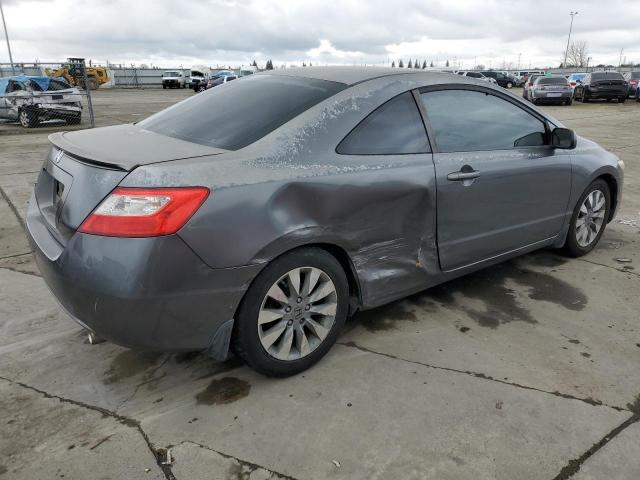 2HGFG12879H506711 - 2009 HONDA CIVIC EX GRAY photo 3