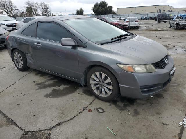 2HGFG12879H506711 - 2009 HONDA CIVIC EX GRAY photo 4