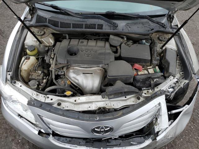 4T4BF3EK2BR150711 - 2011 TOYOTA CAMRY BASE SILVER photo 11