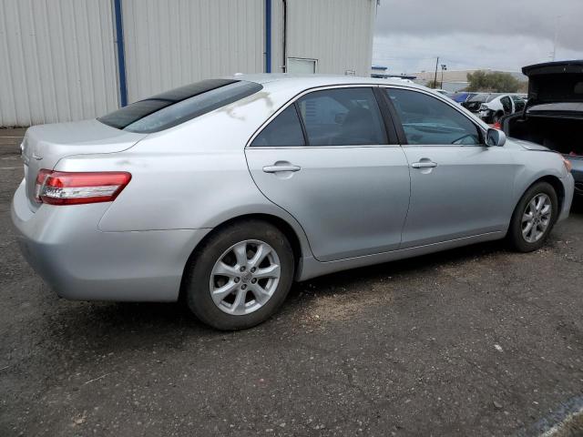 4T4BF3EK2BR150711 - 2011 TOYOTA CAMRY BASE SILVER photo 3