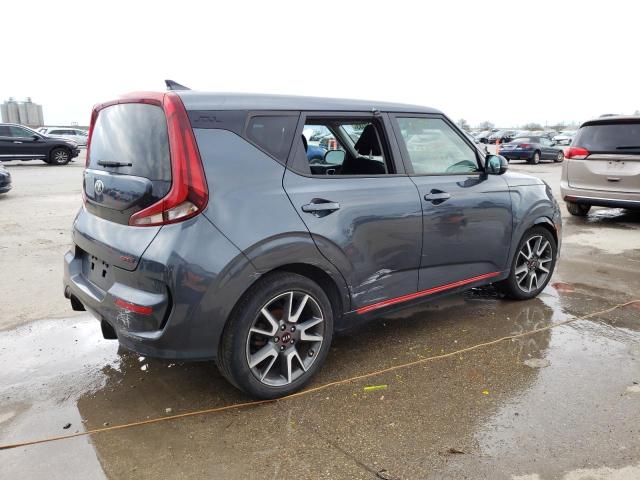 KNDJ63AU8L7046418 - 2020 KIA SOUL GT LINE GRAY photo 3