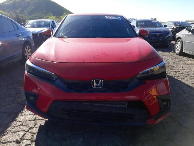 19XFL1H8XNE020286 - 2022 HONDA CIVIC SPORT TOURING RED photo 5