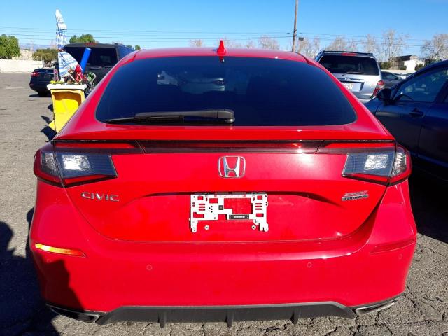 19XFL1H8XNE020286 - 2022 HONDA CIVIC SPORT TOURING RED photo 6