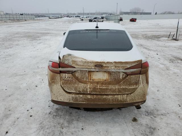 3FA6P0LU5HR265874 - 2017 FORD FUSION SE HYBRID WHITE photo 6