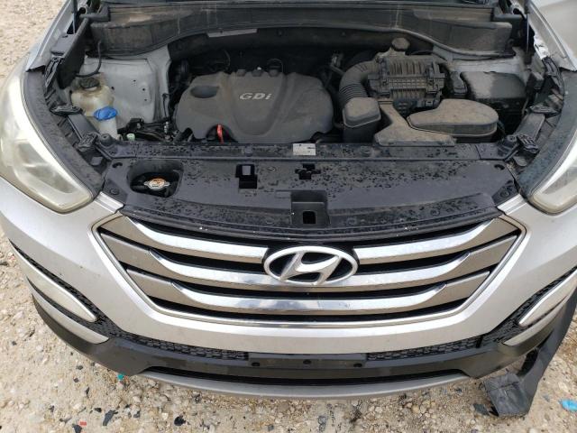 5XYZU3LB8DG004114 - 2013 HYUNDAI SANTA FE S SILVER photo 12