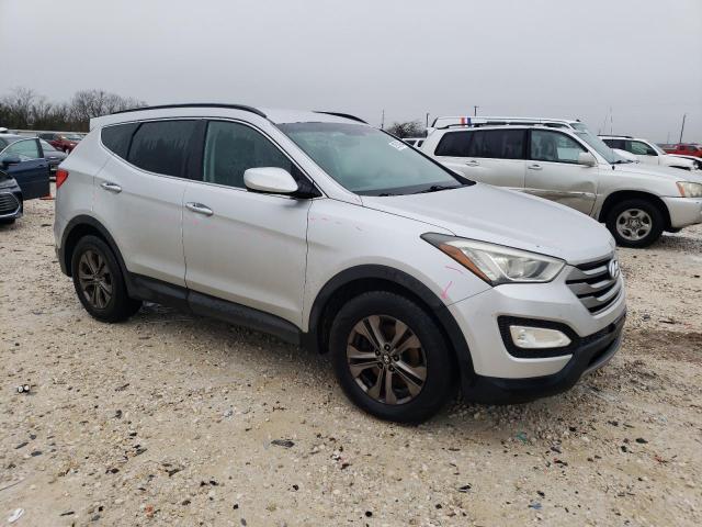 5XYZU3LB8DG004114 - 2013 HYUNDAI SANTA FE S SILVER photo 4