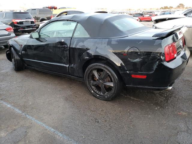 1ZVHT85H465196721 - 2006 FORD MUSTANG GT BLACK photo 2