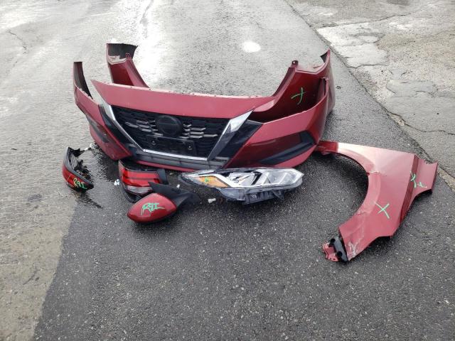 3N1AB8CV7NY235466 - 2022 NISSAN SENTRA SV RED photo 12