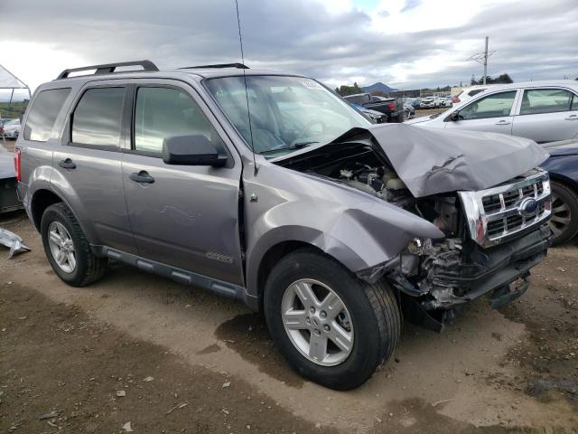 1FMCU49H08KC63490 - 2008 FORD ESCAPE HEV GRAY photo 4