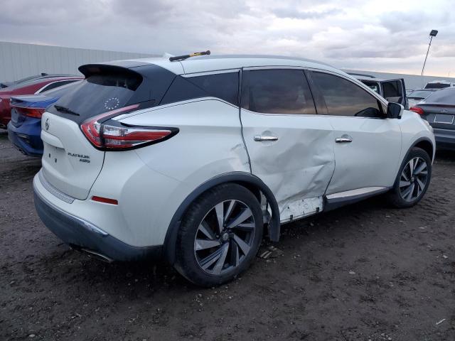 5N1AZ2MH1FN260758 - 2015 NISSAN MURANO S WHITE photo 3