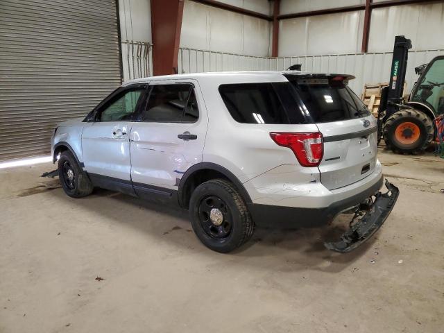 1FM5K8AR4HGC78605 - 2017 FORD EXPLORER POLICE INTERCEPTOR SILVER photo 2