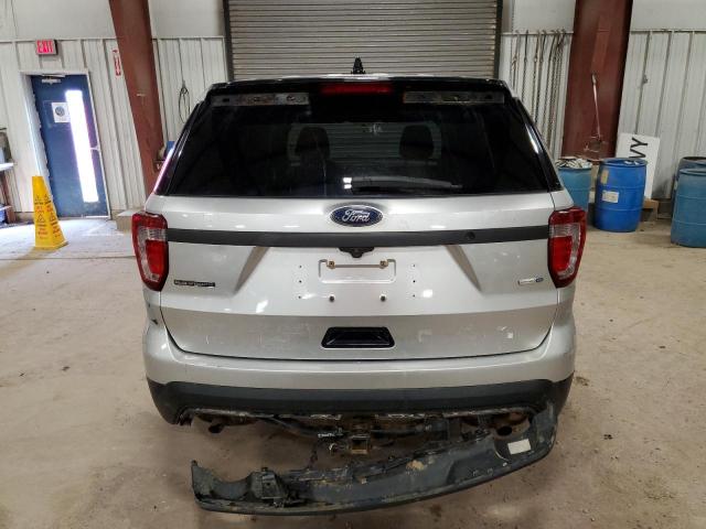 1FM5K8AR4HGC78605 - 2017 FORD EXPLORER POLICE INTERCEPTOR SILVER photo 6