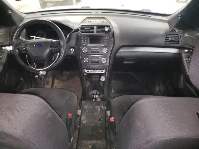 1FM5K8AR4HGC78605 - 2017 FORD EXPLORER POLICE INTERCEPTOR SILVER photo 8