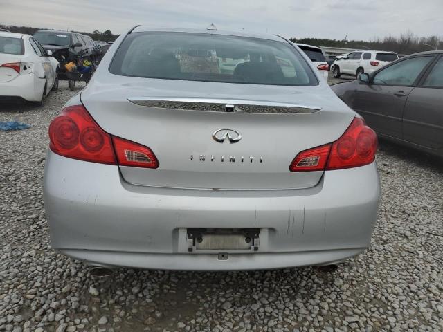 JN1DV6AP6BM830790 - 2011 INFINITI G25 BASE SILVER photo 6