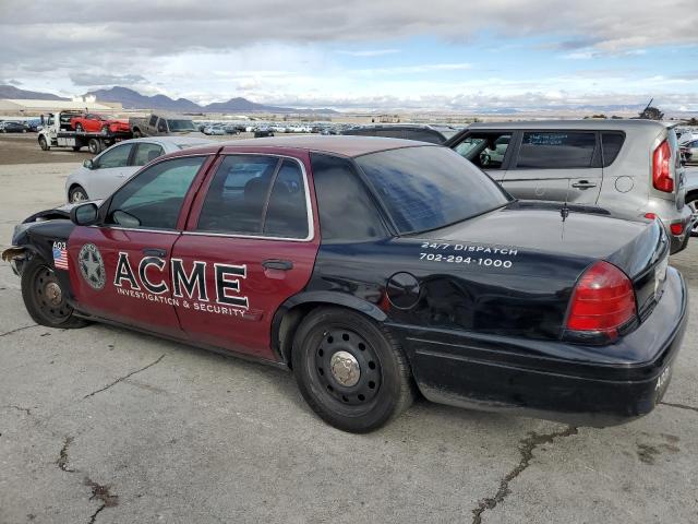 2FABP7BV3BX139684 - 2011 FORD CROWN VICT POLICE INTERCEPTOR BURGUNDY photo 2