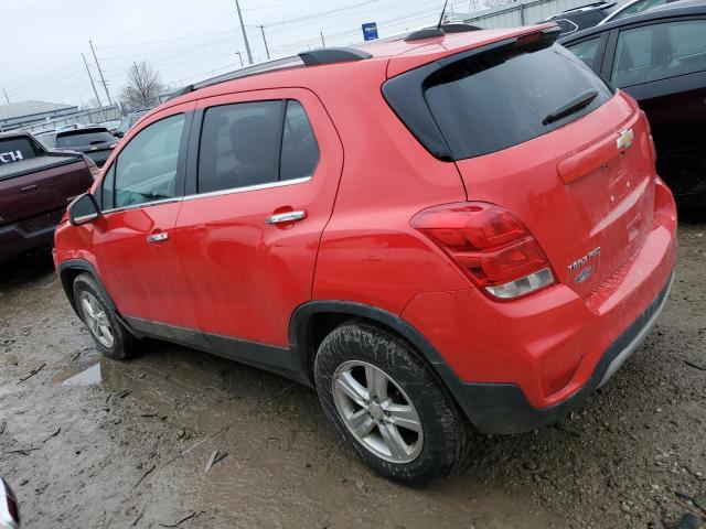 3GNCJPSBXHL152214 - 2017 CHEVROLET TRAX 1LT RED photo 2