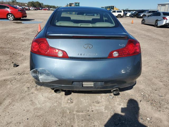 JNKCV54E55M425410 - 2005 INFINITI G35 BLUE photo 6