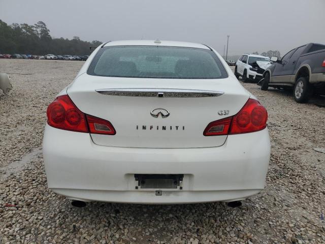 JN1CV6APXBM504258 - 2011 INFINITI G37 BASE WHITE photo 6