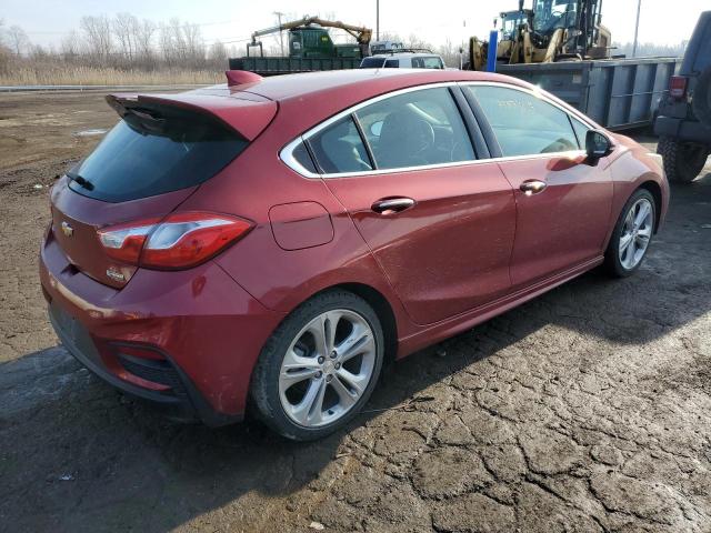 3G1BF6SM2HS535029 - 2017 CHEVROLET CRUZE PREMIER RED photo 3