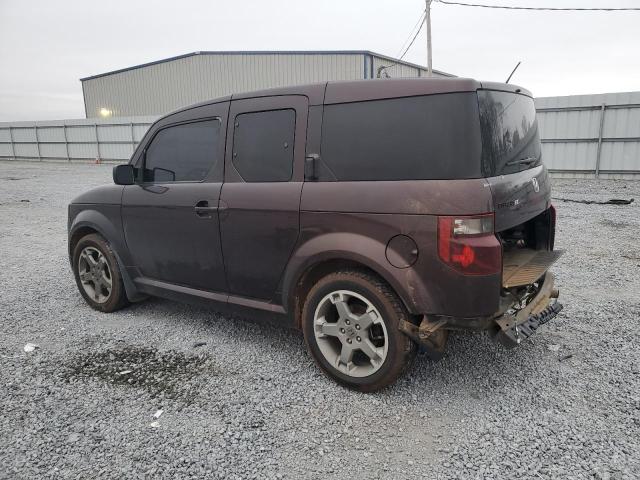 5J6YH18917L011984 - 2007 HONDA ELEMENT SC MAROON photo 2