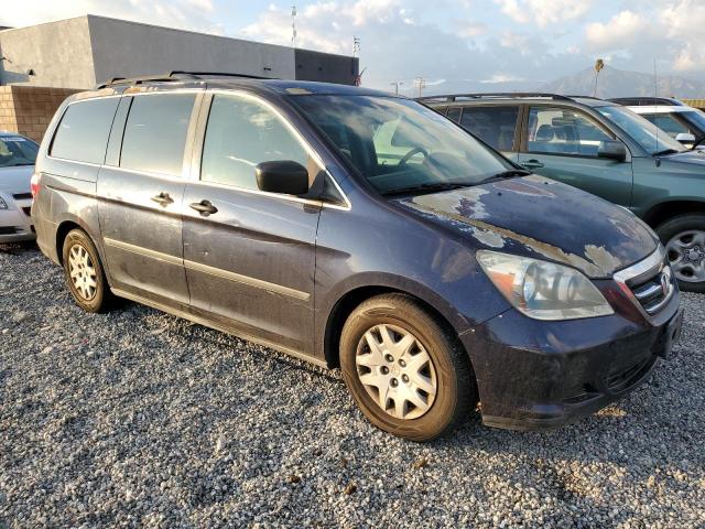 5FNRL38226B061060 - 2006 HONDA ODYSSEY LX BLUE photo 4