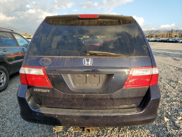 5FNRL38226B061060 - 2006 HONDA ODYSSEY LX BLUE photo 6