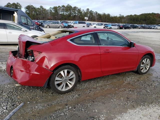 1HGCS1B86CA020978 - 2012 HONDA ACCORD EXL RED photo 3